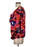 Marciano Red 3/4 Sleeve Silk Top Size S - photo 5