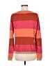 The Limited Outlet Color Block Orange Pullover Sweater Size M - photo 2