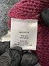 Olivia Sky 100% Acrylic Color Block Purple Pullover Sweater Size S - photo 8