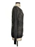Nation Ltd. By Jen Menchaca Metallic Gray Pullover Sweater Size 3 - photo 4