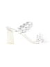 Dolce Vita Silver Sandals Size 6 1/2 - photo 1
