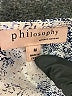 Philosophy Republic Clothing 100% Polyester Silver Sleeveless Blouse Size M - photo 7