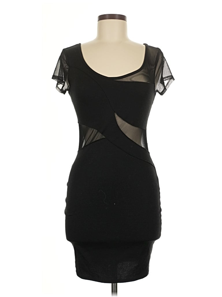 Pre-owned Charlotte Russe Cocktail Dress In Black