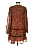 Forever 21 100% Polyester Paisley Orange Casual Dress Size S - photo 2