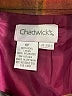 Chadwicks 100% Cashwool Plaid Brown Wool Skirt Size 6 (petite) - photo 4