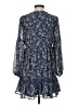 Forever 21 100% Polyester Paisley Blue Casual Dress Size S - photo 2