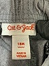 Cat & Jack 100% Cotton Gray Shorts 12-18 MO / 18 MO - photo 3