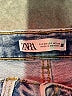 Zara Hearts Blue Jeans Size 2 - photo 3