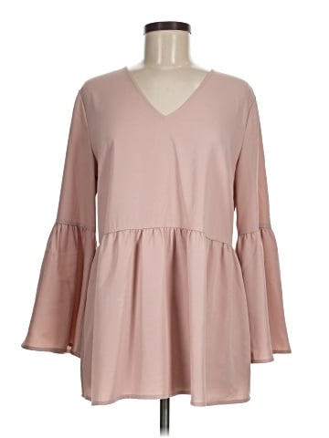 Halogen 3/4 Sleeve Blouse (view 1)
