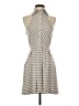 Assorted Brands Stripes Gray Casual Dress Size XS (estimated) - photo 1