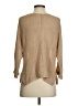 Ecru 100% Cotton Metallic Tan Pullover Sweater Size XS - Sm - photo 2
