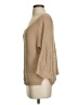 Ecru 100% Cotton Metallic Tan Pullover Sweater Size XS - Sm - photo 5