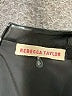 Rebecca Taylor 100% Polyester Solid Black Cocktail Dress Size 6 - photo 7