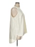 Lane Bryant 100% Polyester Ivory Sleeveless T-Shirt Size 16 - photo 4
