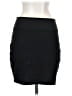 Silence and Noise Solid Black Casual Skirt Size S - photo 2