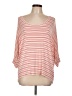 CAbi Pink Ivory 3/4 Sleeve Top Size L - photo 1