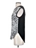 Helmut Lang 100% Viscose Silver Sleeveless Top Size P (petite) - photo 5