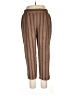 Unbranded Stripes Brown Casual Pants Size XL (estimated) - photo 1