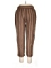 Unbranded Stripes Brown Casual Pants Size XL (estimated) - photo 2