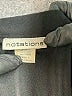 Notations Solid Black Formal Skirt Size L - photo 4