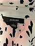 Alfani Animal Print Silver Long Sleeve Blouse Size L - photo 7