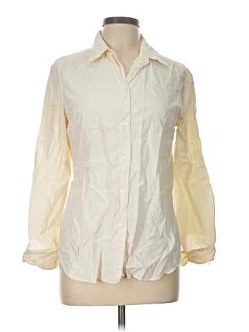 Charter Club Long Sleeve Silk Top (view 1)