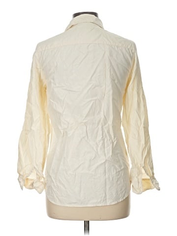 Charter Club Long Sleeve Silk Top (view 2)