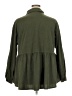 Shein Curve 100% Polyester Green 3/4 Sleeve Blouse Size 18 Plus (3) - photo 2