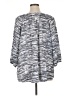 Fred David Gray 3/4 Sleeve Blouse Size 1X - photo 2