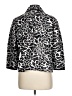 Chico's 100% Polyester Animal Print Black Jacket Size Lg (2) - photo 2