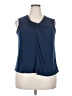 41Hawthorn Blue Sleeveless Blouse Size XXL - photo 1