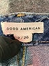 Good American Stripes Blue Jeans Size 2 - photo 4