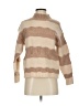 Heartloom Stripes Tan Turtleneck Sweater Size S - photo 1