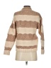Heartloom Stripes Tan Turtleneck Sweater Size S - photo 2