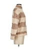 Heartloom Stripes Tan Turtleneck Sweater Size S - photo 4
