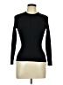 Madison Grey Black Long Sleeve Top Size M (petite) - photo 1