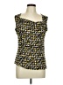 Kasper Yellow Sleeveless Blouse Size M - photo 1