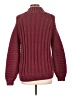 Mystree 100% Polyester Solid Burgundy Turtleneck Sweater Size L - photo 2