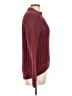 Mystree 100% Polyester Solid Burgundy Turtleneck Sweater Size L - photo 4