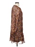 MNG 100% Polyester Tweed Brown Cocktail Dress Size 4 - photo 4