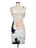Derek Heart Tie-dye Ivory Cocktail Dress Size M - photo 2