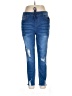 ROYALTY Hearts Blue Jeans Size XL - photo 1