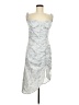 Shein Paisley Silver Cocktail Dress Size M - photo 1