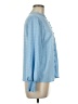 Fever Blue Long Sleeve Blouse Size M (petite) - photo 4