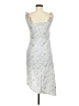 Shein Paisley Silver Cocktail Dress Size M - photo 2