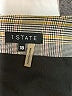 1.State Plaid Gray Formal Skirt Size 18 - photo 4