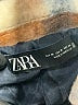Zara Plaid Brown Coat Size XS - photo 6