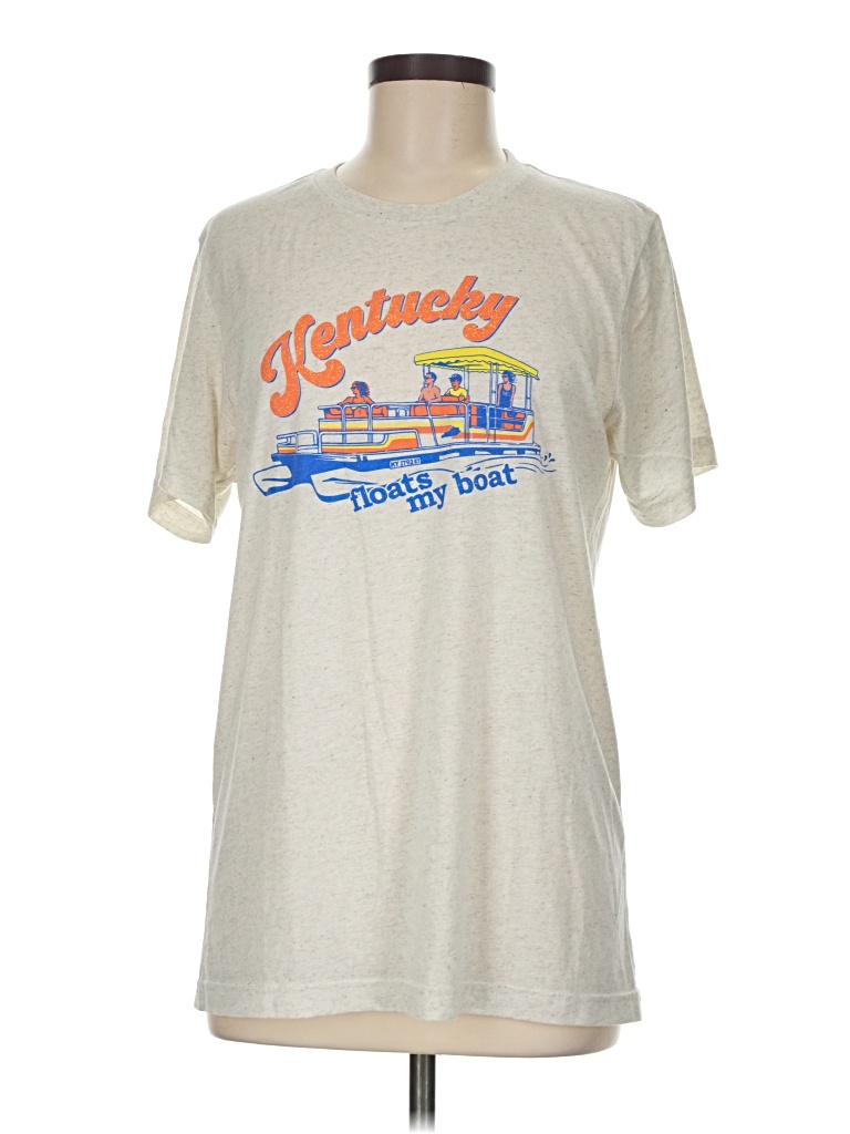 Pre-owned Assorted Brands Short Sleeve T-shirt In White