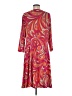 Susan Graver Paisley Red Casual Dress Size M - photo 2