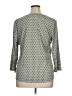 Liz Claiborne Gray 3/4 Sleeve Blouse Size XL - photo 2